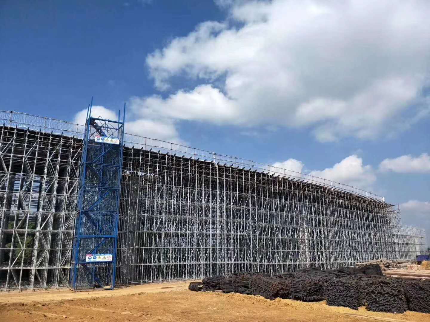 盤扣腳手架搭建周期短，經(jīng)濟(jì)效益好！